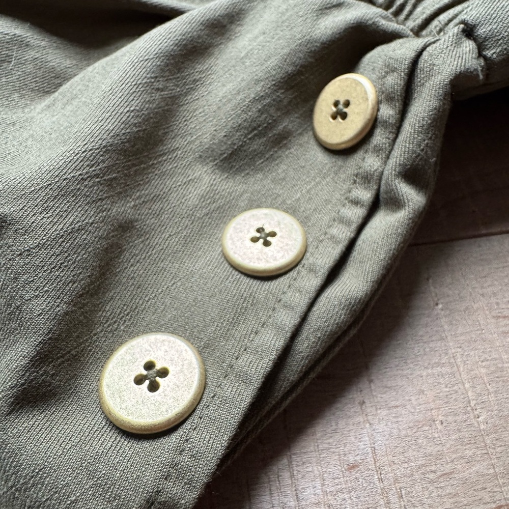 Sage Green Wide-Leg Jumpsuit with Spaghetti Straps - Picture 12 of 12